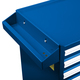Licota AWX-2602B-R Тележка инструментальная с карманом, 5 полок, синяя