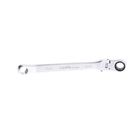 Licota ARW-07M13 Ключ трещоточный гибкий с фиксацией и накидной 6гр. 15° 13 мм