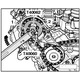 Licota ATA-4012 Набор фиксаторов для дизельных двигателей VW-Audi V6 (2.7, 3.0) V8 (4.0, 4.2) со съемником помпы