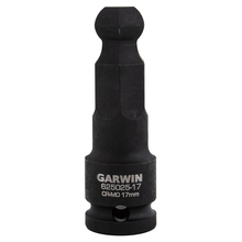 GARWIN PRO 625025-17 Головка торцевая ударная HEX с шаром 1/2" 17 мм, L=78 мм