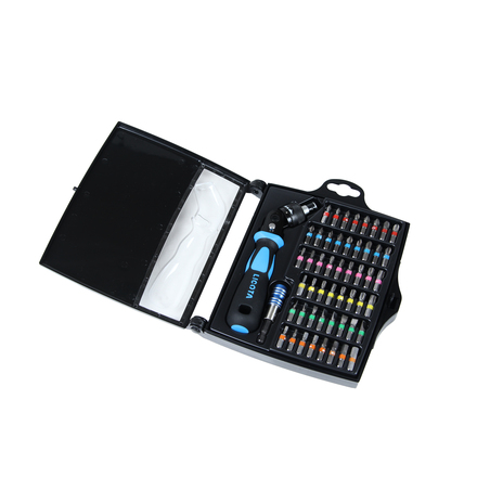 Licota ABD-BTCK02 Набор цветных бит 1/4" с многофункциональной отверткой и магнитным держателем